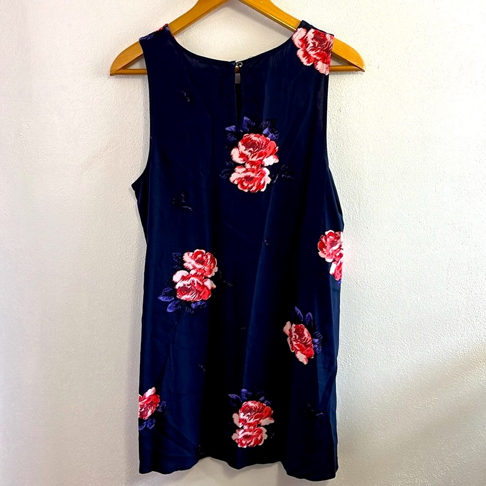 Maurice’s Navy Floral A-line Dress XXL